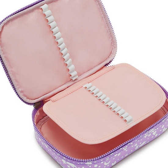 Sacs Kipling 100 Pens Printed Case Violette | FR 1179GS